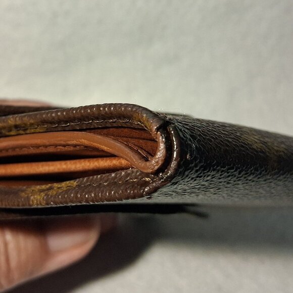 Louis Vuitton 1989 Elise Trifold Wallet Stamp 8905 AN with COA - Picture 11 of 16